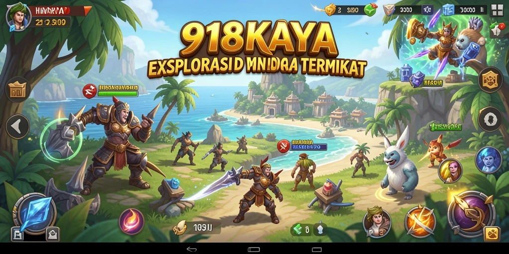 Tangkapan layar menunjukkan berbagai aktivitas seru dalam gameplay Open World.