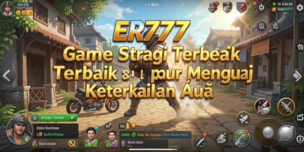 Tampilan permainan ER777 yang penuh aksi dan strategi.