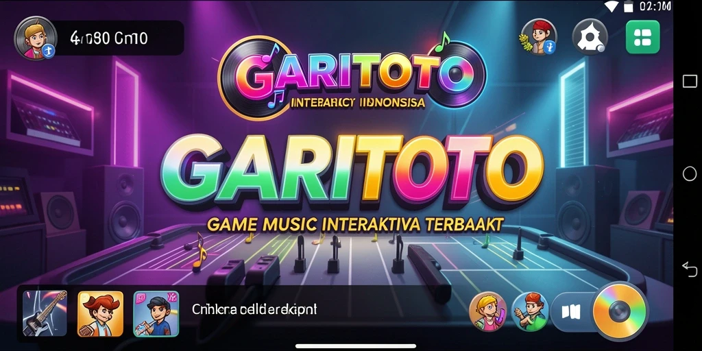 Screenshot gameplay GARITOTO dengan antarmuka yang menarik dan interaktif.