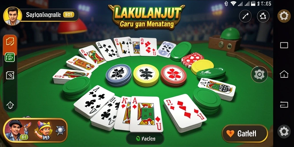 Tampilan gameplay seru dan interaktif dari LAKULANJUT.