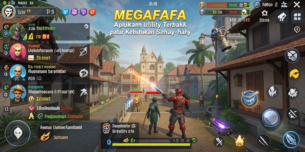 Tampilan intuitif MEGAFAFA yang memudahkan pengguna dalam manajemen tugas.