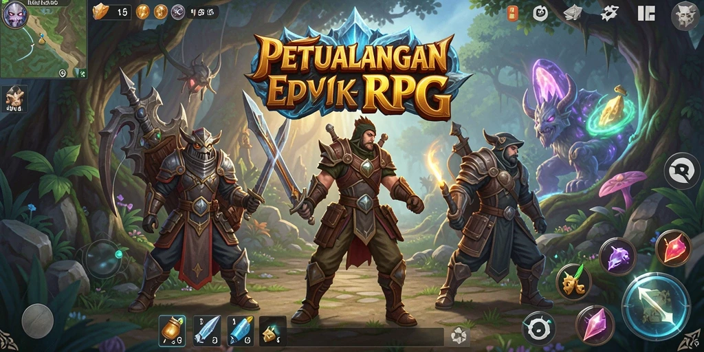 Gameplay N06 yang menakjubkan dalam petualangan RPG.
