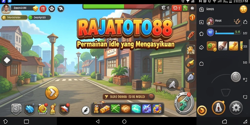 Screenshot RAJATOTO88 menampilkan gameplay yang seru dan interaktif.