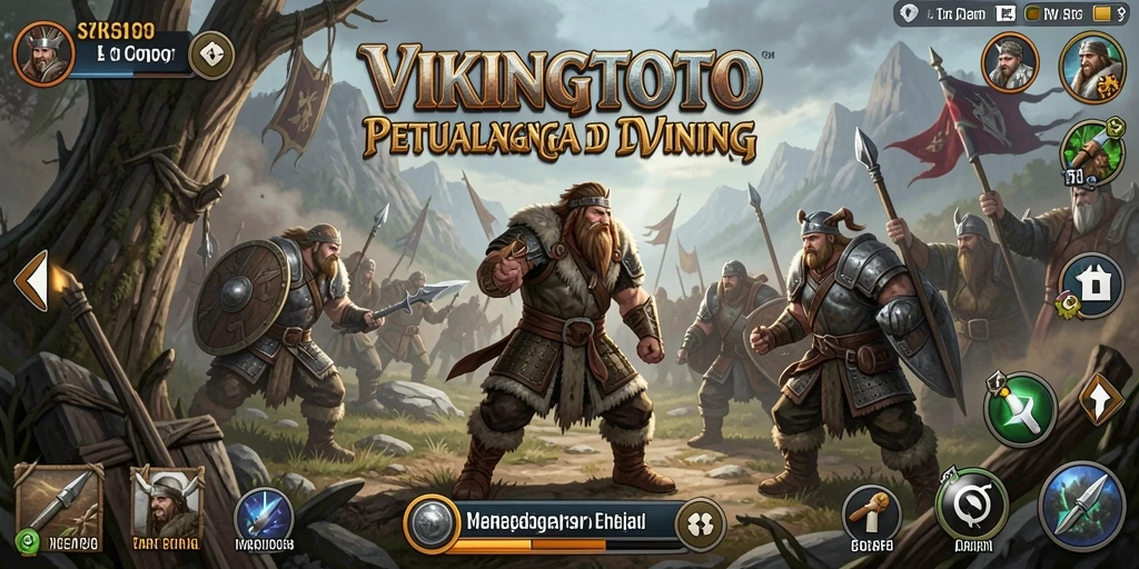 Tampilan mengesankan dari gameplay VIKINGTOTO yang penuh aksi.