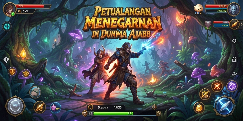 Tampilan gameplay ZK7 yang mendebarkan dan penuh aksi.